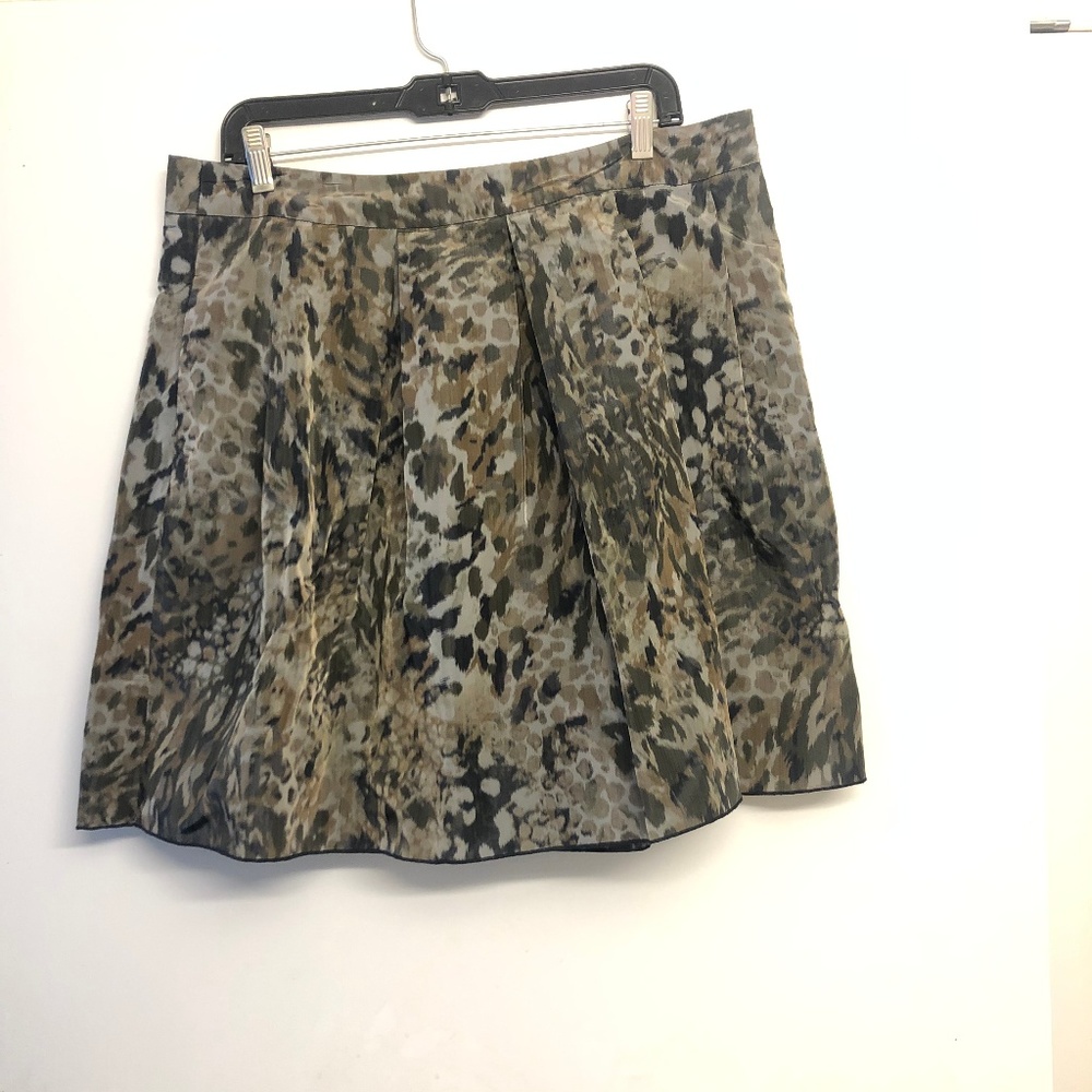 Pink Tartan Multicolored Pattern Skirt